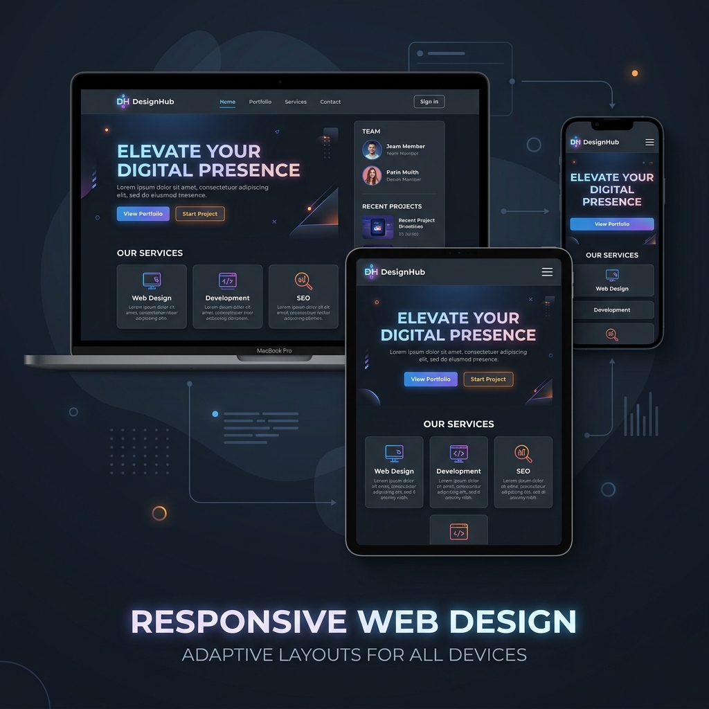 Responsive UI UX Design