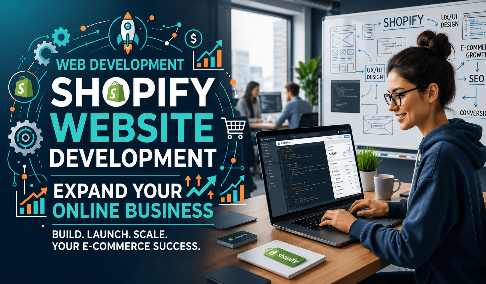 Shopify website development: expand your online business