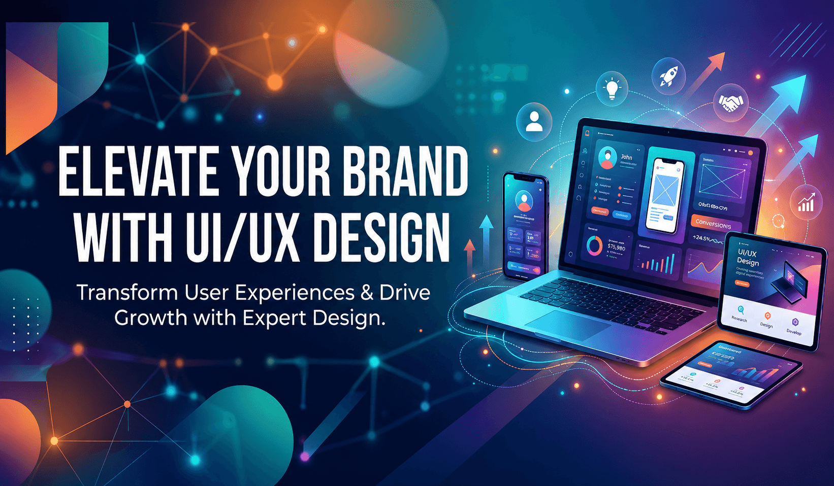 Elevate your brand with UI UX design company in India