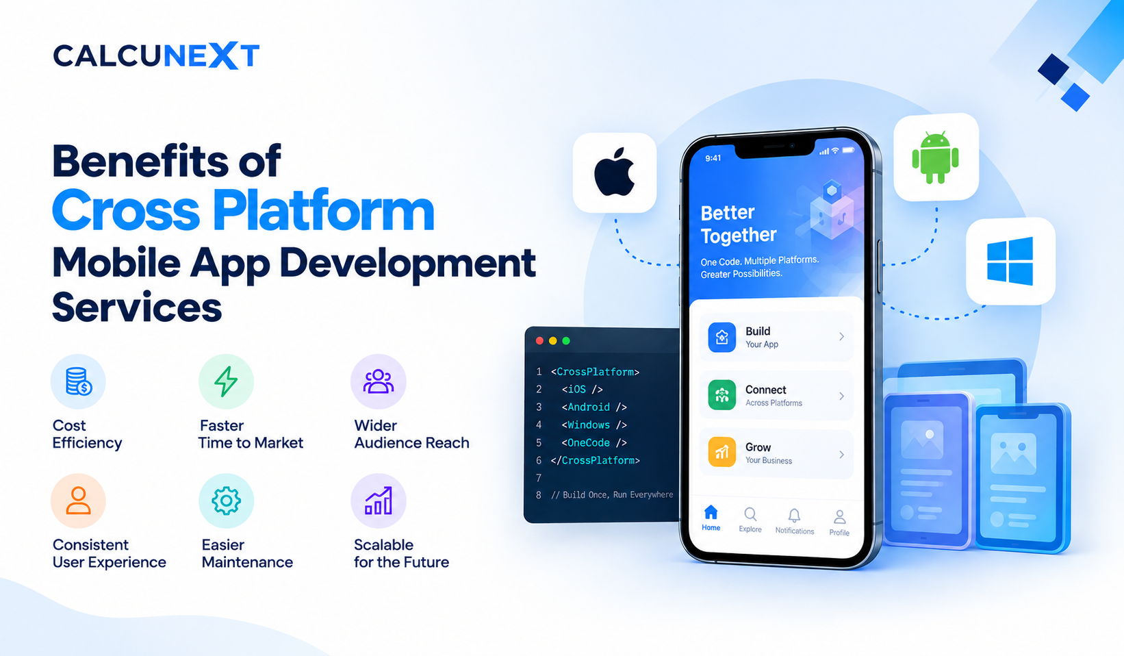 Benefits of Cross Platform Mobile App Development Services