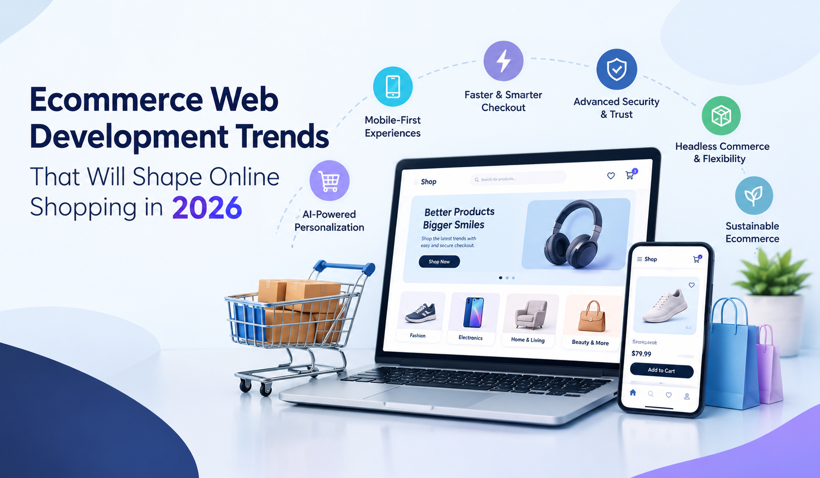 Ecommerce Web Development Trends That Will Shape Online Shopping in 2026